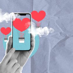 social-media-concept-composition